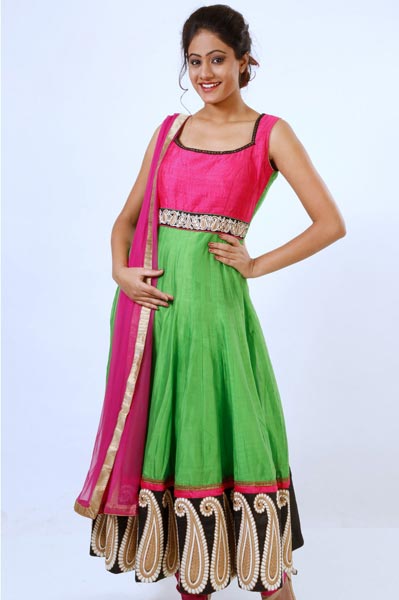 Classic Chanderi Elegant Designer Anarkali Suit