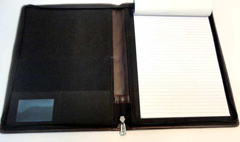 Leatherite Folder with Note Pad