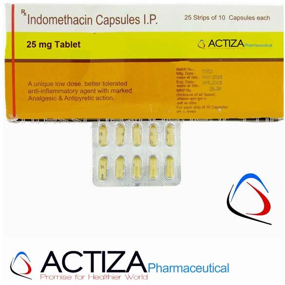 Indomethacin Capsule, Indomethacin Injection