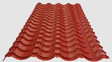 Steel roof tiles