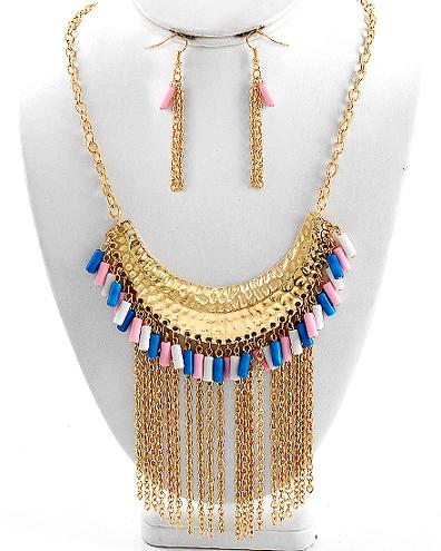 Hamerred Gold Chain Necklace