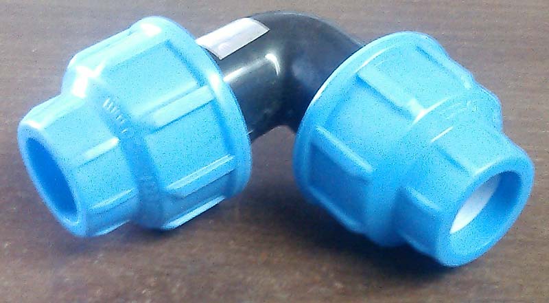 Pp Elbow Compression Fittings