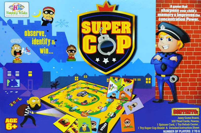 Super Cop Board Game