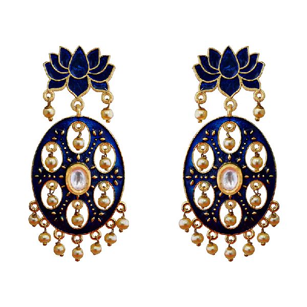 Meenakari Designer earrings