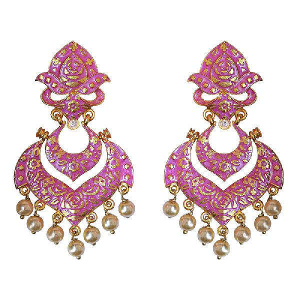 Meenakari Earrings