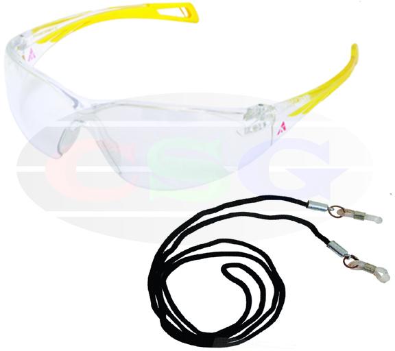 SAFETY GOGGLES WITH NECK STRING