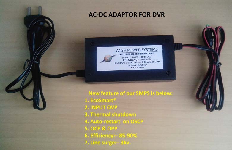 4 Ch Dvr Power Supply