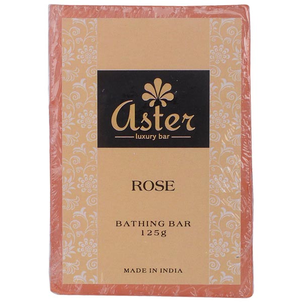 Aster Luxury Rose Handmade Soap 125g