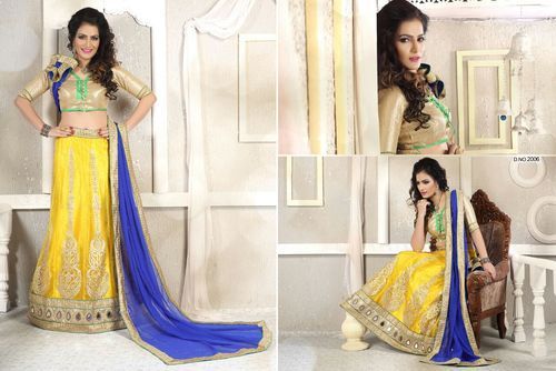 Yellow Lehenga Choli