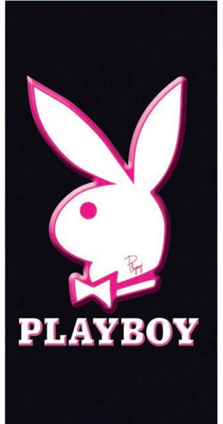 Playboy Black Towel