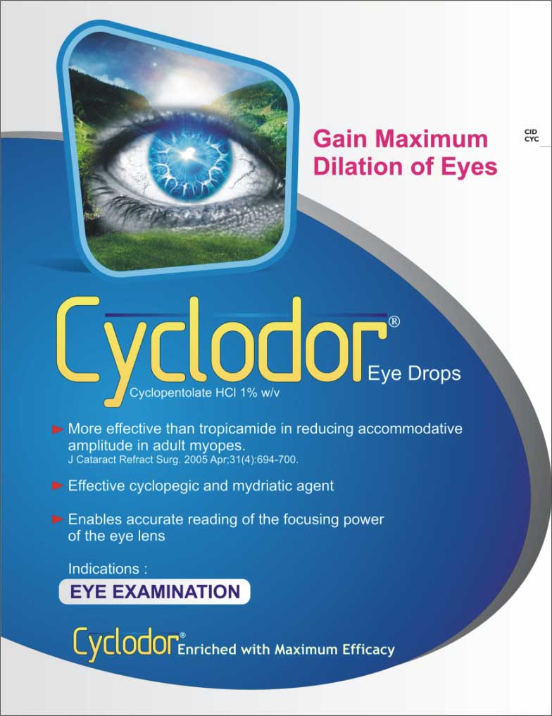 Cyclodor Eye Drop