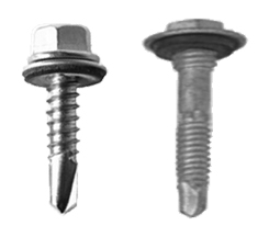 Hex head self drilling screw