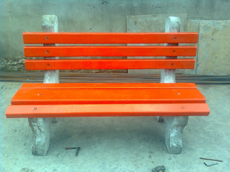 Railway bench