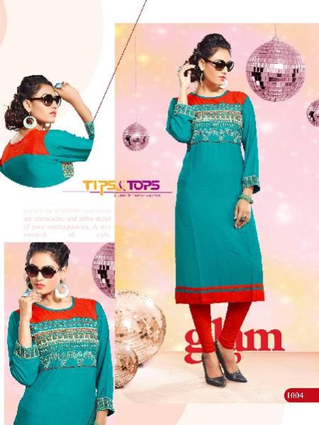 REYON SLUB KURTIS