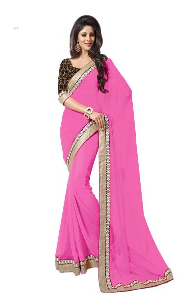 ALL Other SAREE S-07 Kasumbi Pink