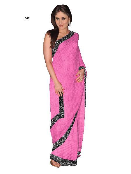 ALL Other SAREE S-17 Karina Pink