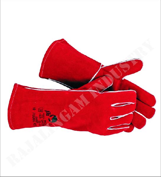 Leather Welding Gloves at Best Price in Salem | Rajalingam Industry