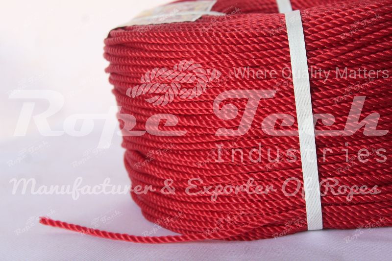 Rope Tech PP Plastic Dori, Color : Red, Green, Orange, Yellow, Radium Yellow, Blue