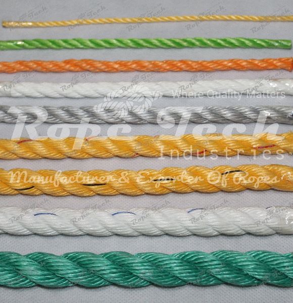 Plastic PP Submersible Rope, for Industrial, Rescue Operation, Marine, Color : Red, Green, Orange