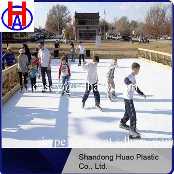 Uhmwpe Sheet Synthetic Ice Skating Rink For Hockey Equipment