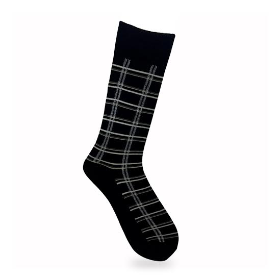Mens Checkered Formal Socks
