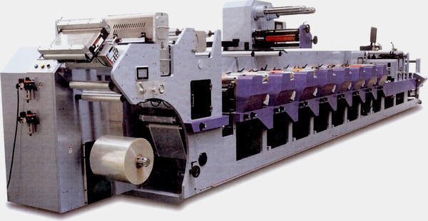 rotary label printing machine