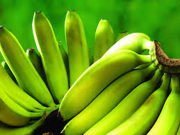 fresh green banana