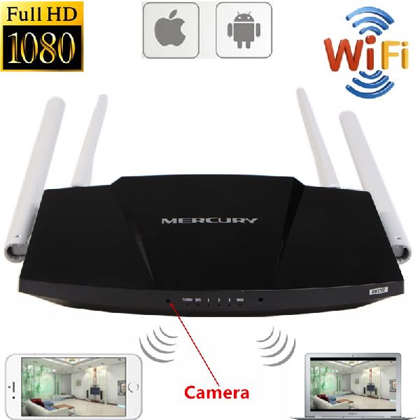 Spy Wi-Fi Camera In Internet Router