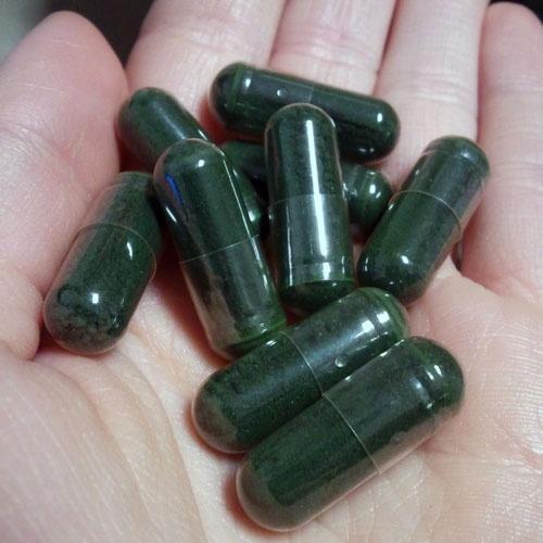 organic spirulina capsule