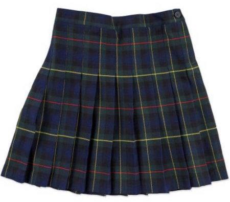 School uniform skirts