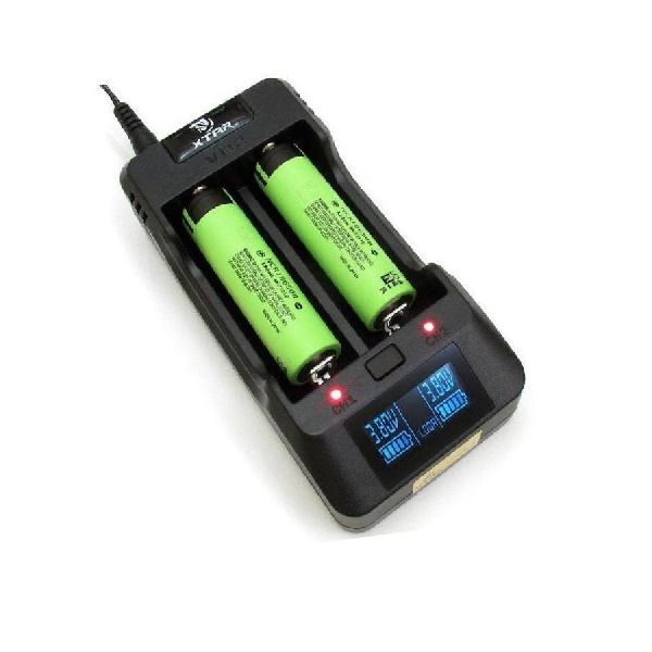 2-bay battery Charger
