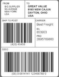 Logistics Labels