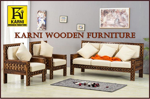 sheesham wood shekhawati sofa set