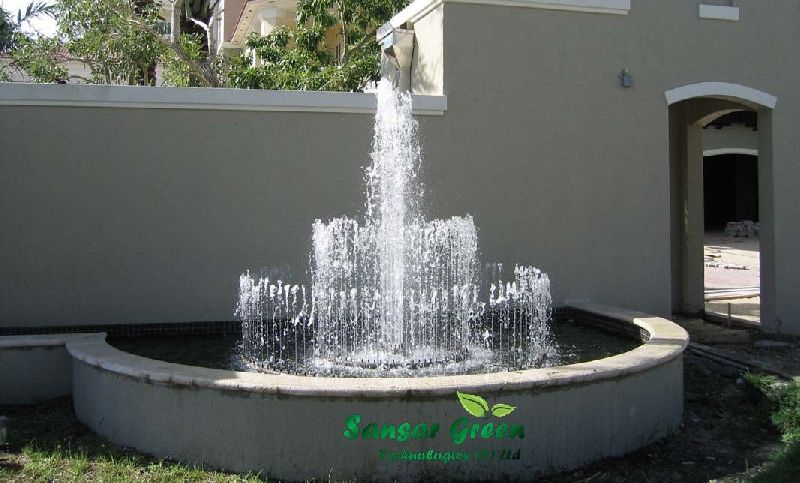 Three Stage water Jet fountains