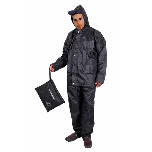 Black Colored Reversible Rain Suit