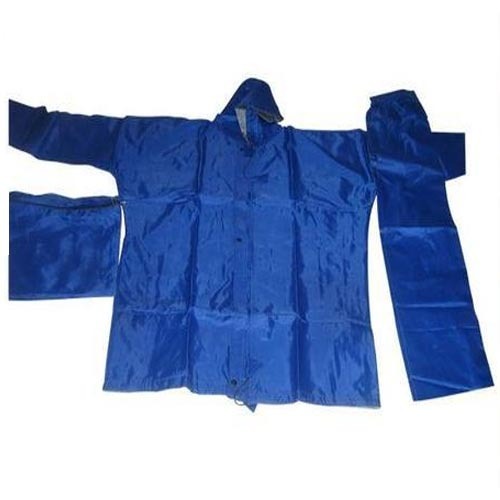 Light Blue Colored Reversible Rain Suit