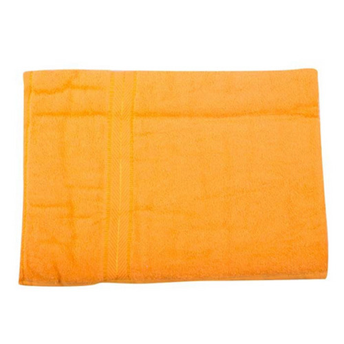 Yellow Colored Bath Towel