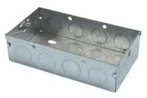 6 By 3 Galvanized Concealed Junction Box