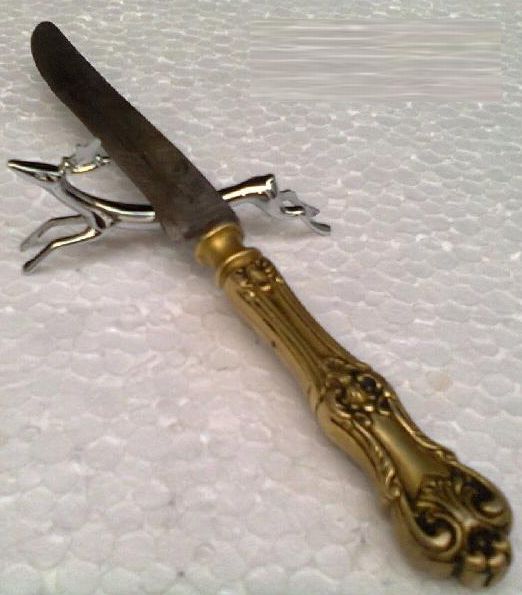 Gold Plated Knife