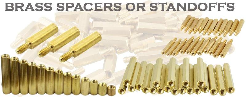 Brass Spacers Manufacturer, Brass Standoffs,  Brass Pillars