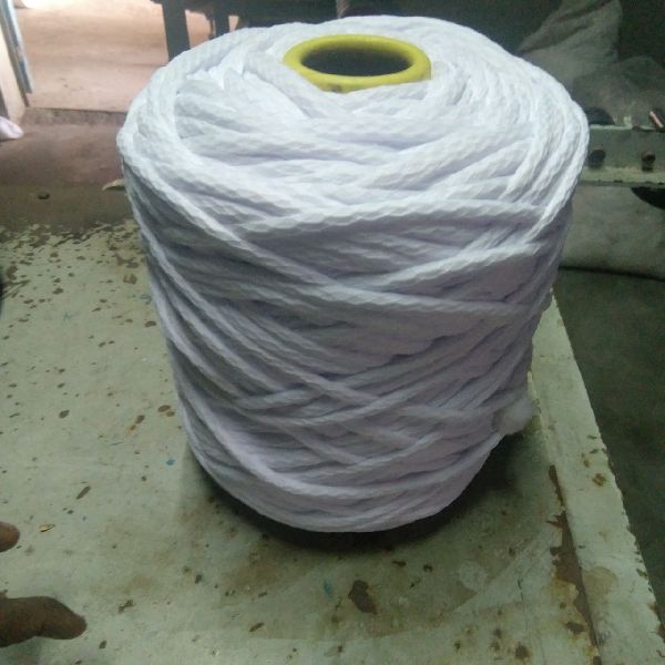 Off White Plain PP Filer Cord, for Packaging, Size : 10MM