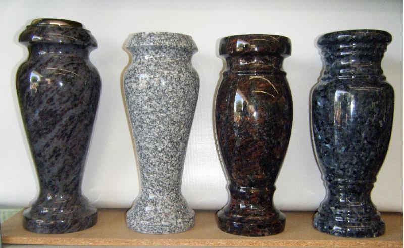 Granite Flower Vases