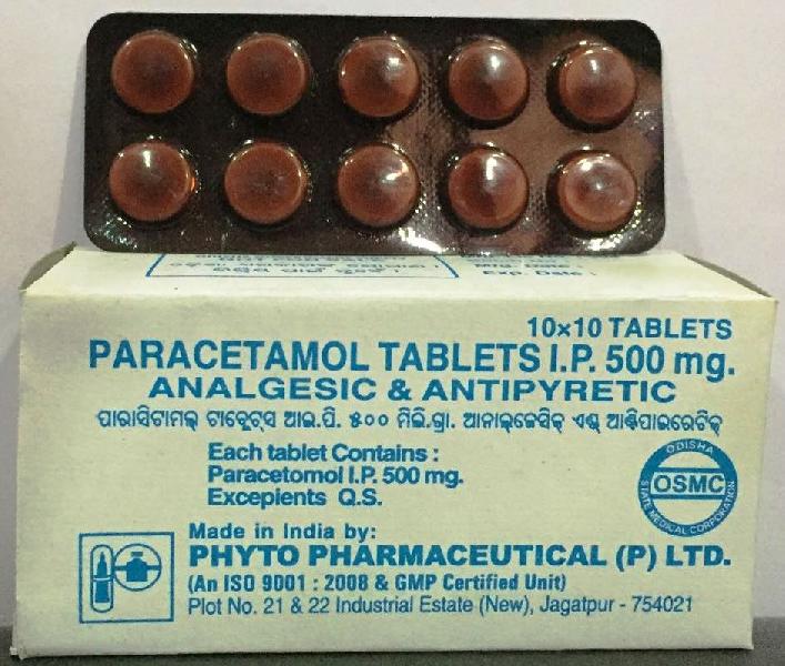 paracetamol tablets 500mg