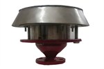 Upto 100 Bar Round Polished Metal Vent Flame Arrestor, for Cutting Industry, Connection : Flanged, Screwed