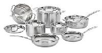 Stainless Steel 12 Pcs Cookware Set