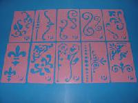 plastic stencils