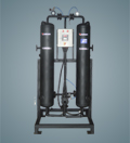 Heatless desiccant air dryer