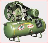 Single Stage Double Cylinder Air Compressor