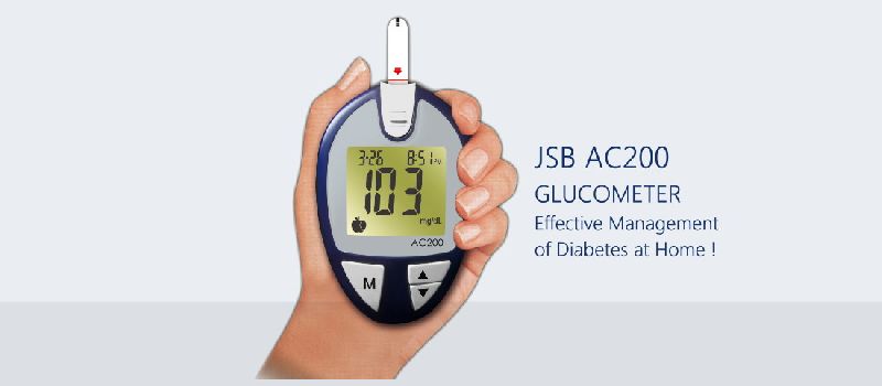 Glucometer JSB AC200 Glucose Monitor