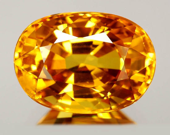 Citrine Gemstones, Color : Golden Yellow